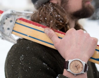 Men's Watch 40th Gift Idea, Wood Watch, Engraved Wood Watch, Anniversary Gifts for Boyfriend, Engraved Watch, 40th Birthday