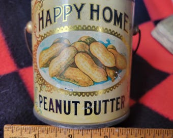 Mosemann's Peanut Butter 1 Lb Tin Pail C1910-20 Betters and