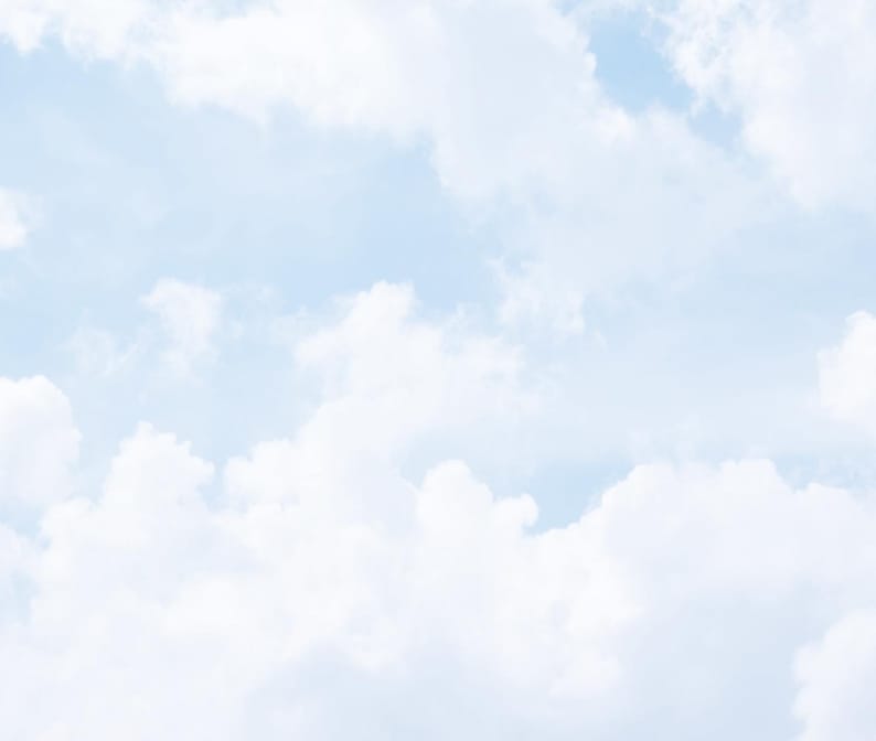 Clouds Sky Wallpaper Custom Size Blue Sky Wall Art Ceiling Mural Nursery Decor Removable Peel and Stick Kids Baby Sky Print Decor DREAMY SKY, Blue Sky Nursery, Sky Clouds Wallpaper, Serene Wallpaper, Tranquil Wallpaper, Nursery Wallpaper, Baby Girl Decor, Baby Boy Decor, Cloudy Decor, Dreamy Wall art