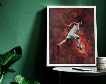Stephen Eustáquio Canada Football Poster, World Cup 2026 Soccer Print (Digital Download)