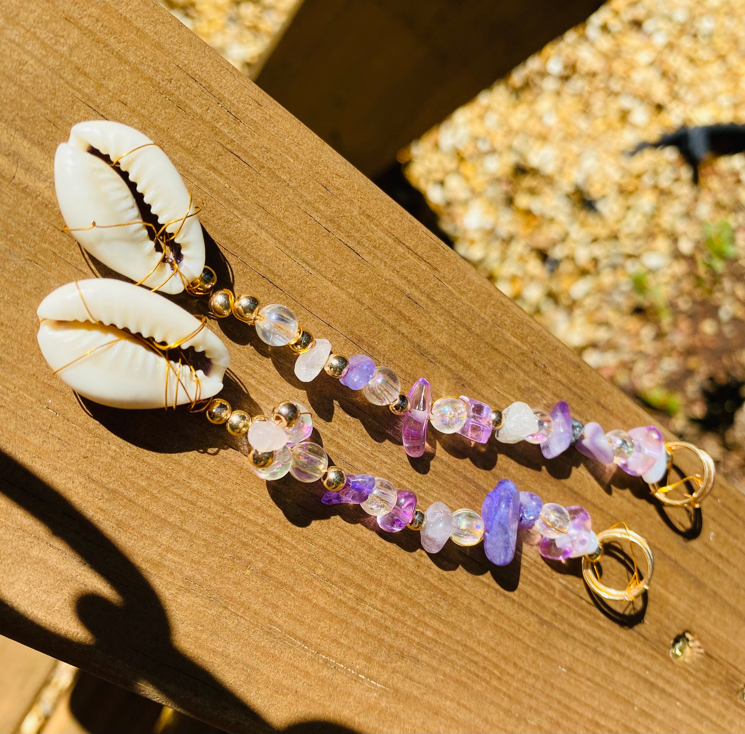 Multi toned purple crystal Loc Jewelry Etsy