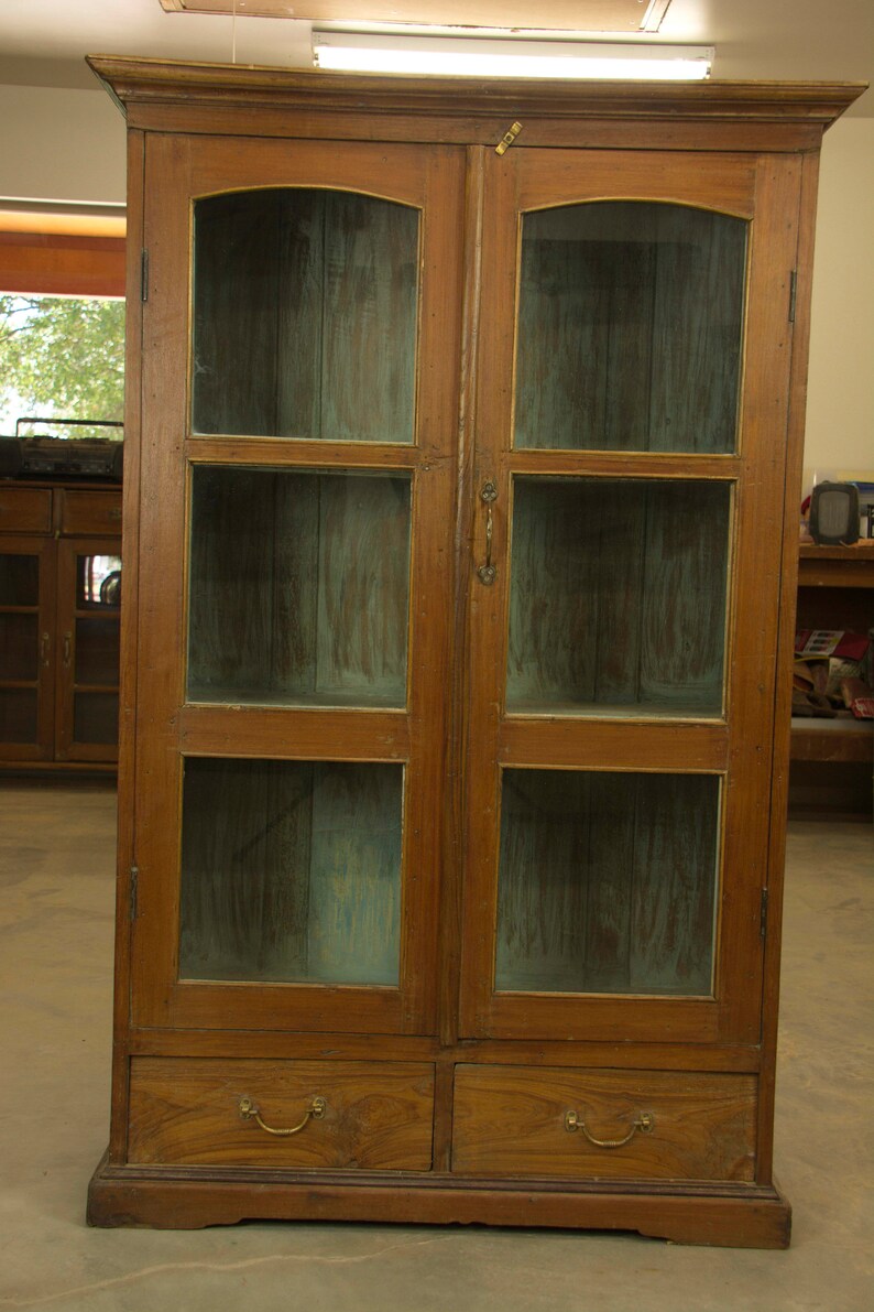 Almirah with Glass Doors Etsy