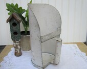 Vintage Grain Scoop With Advertising - Charleston Milling Co., Charleston, W VA, Family Camping Trip Memorabilia, Ephemeral