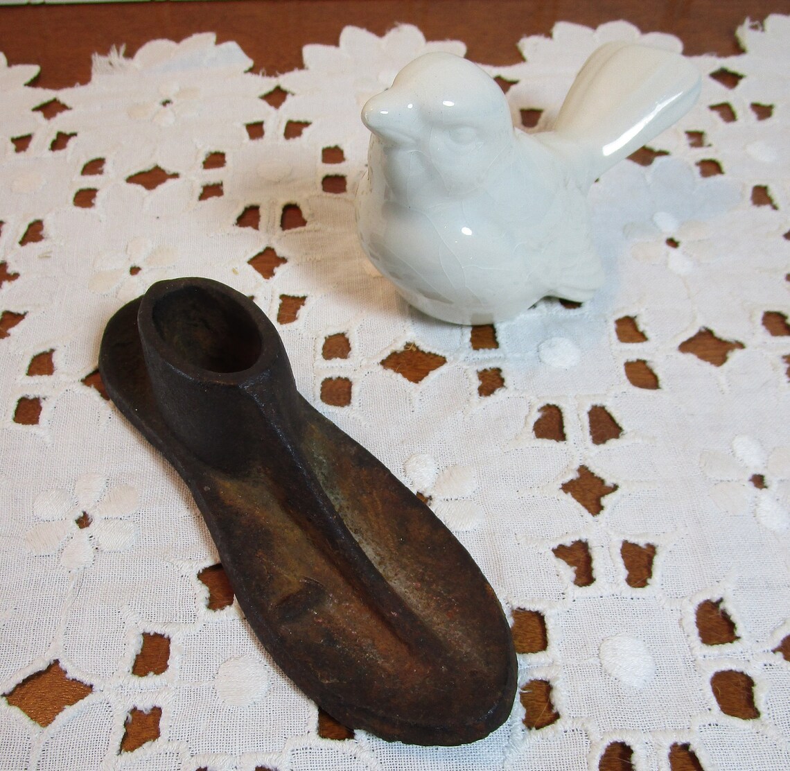 Cast Iron Shoe Mold Old Cobbler's Childs Foot Mold 1 Etsy
