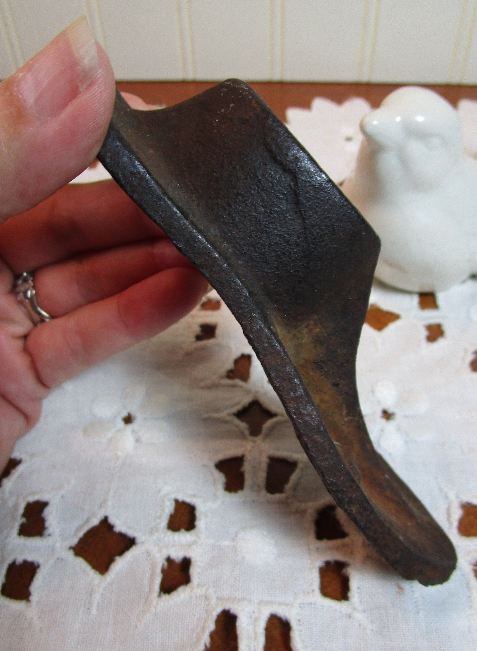 Cast Iron Shoe Mold Old Cobbler's Childs Foot Mold 1 Etsy