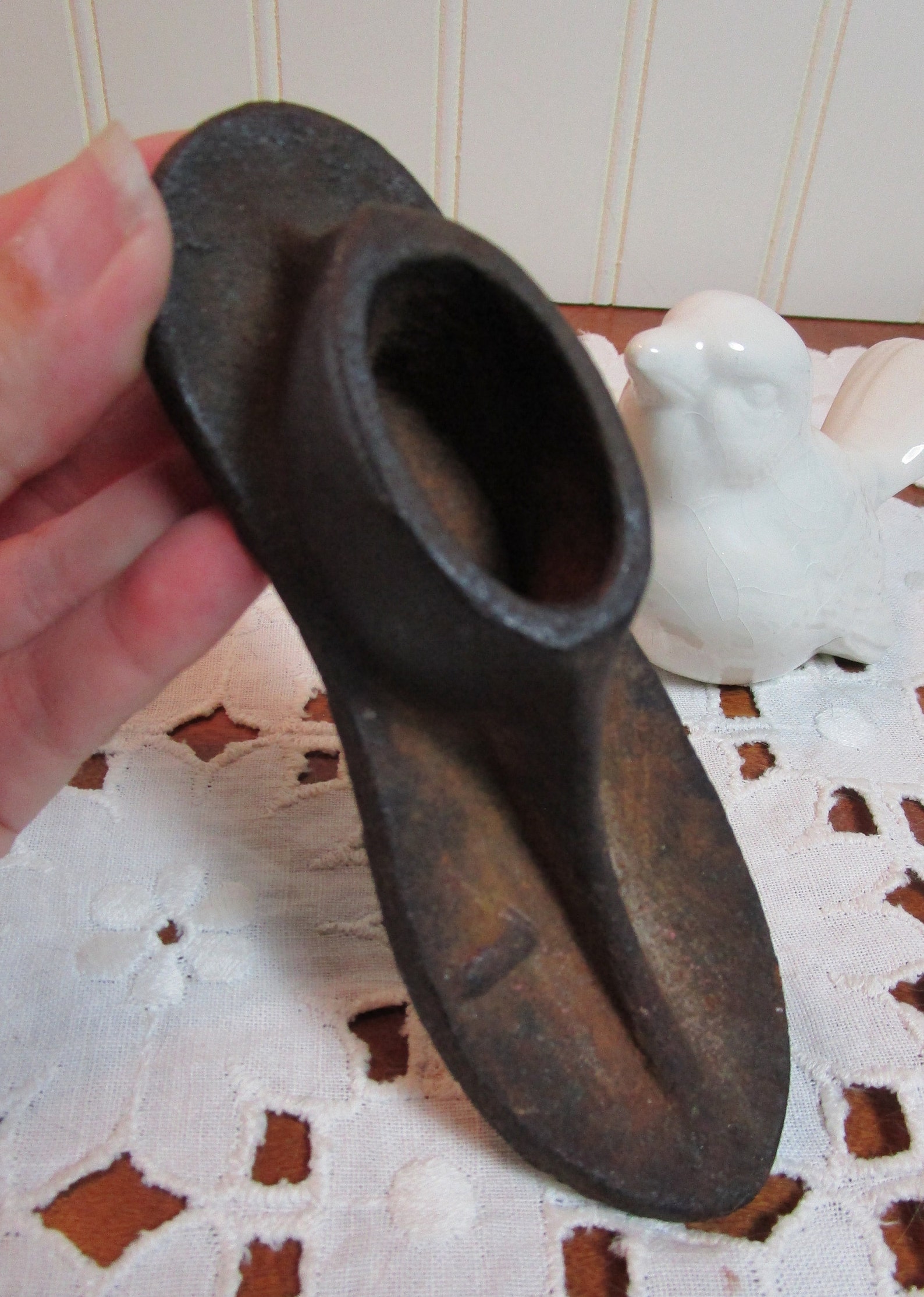 Cast Iron Shoe Mold Old Cobbler's Childs Foot Mold 1 Etsy