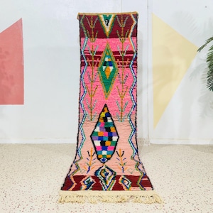 vintage moroccan runner rug - hallway runner rug moroccan - berber runner rug - Vintage Morocco Runner