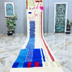 vintage moroccan runner rug - hallway runner rug moroccan - berber runner rug - Vintage Morocco Runner