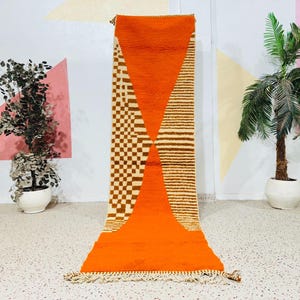 vintage moroccan runner rug - hallway runner rug moroccan - berber runner rug - Vintage Morocco Runner