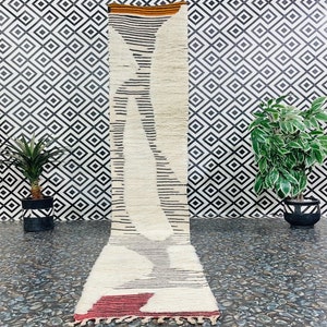 vintage moroccan runner rug - hallway runner rug moroccan - berber runner rug - Vintage Morocco Runner
