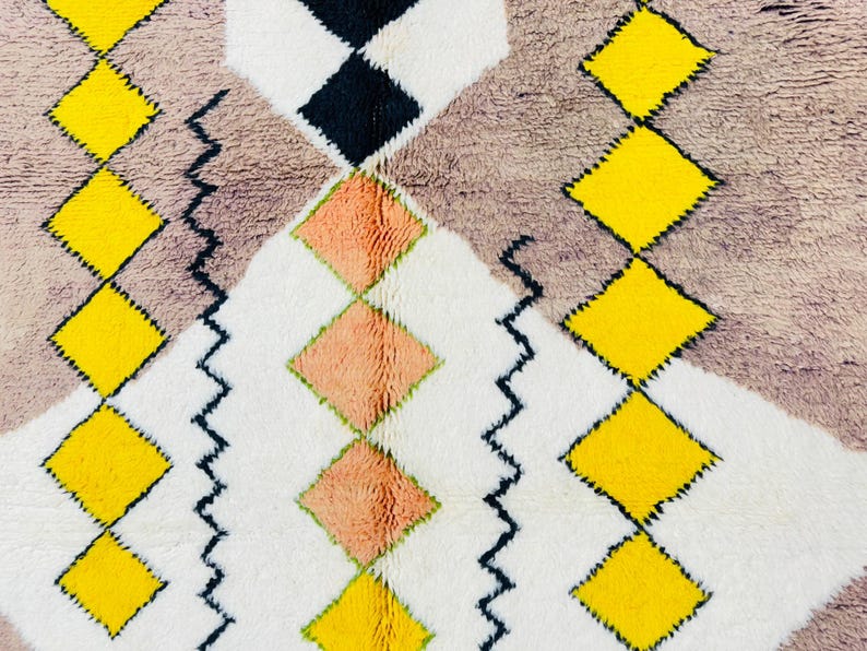 Wonderful Moroccan Rug, Beni Ourain Rug, Handmade Rug, Berber Carpet