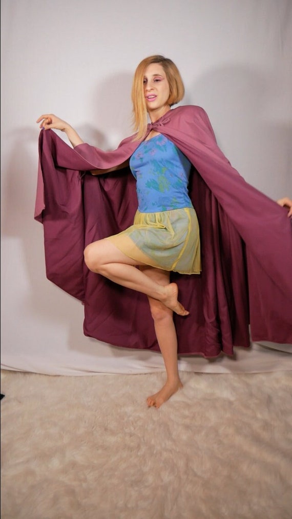 Mauve Cosplay Cape - image 1