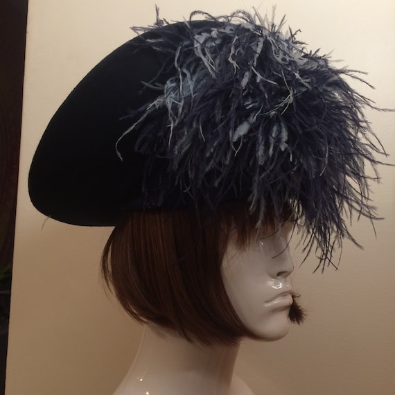 Ostrich Feather Hat