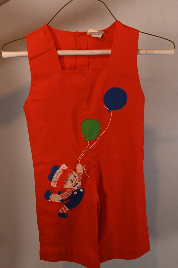 Children's Raggedy Andy Jump Suit