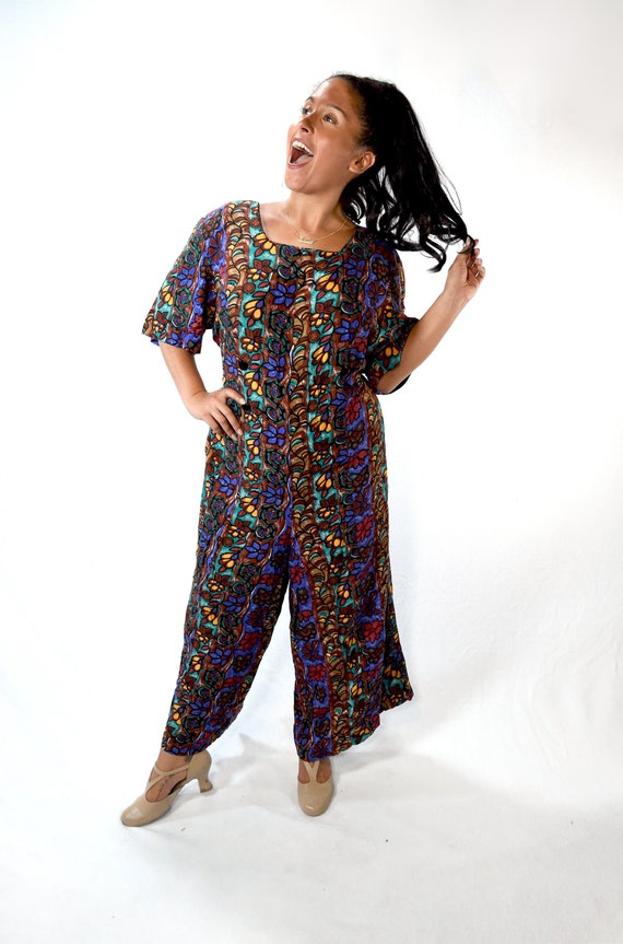 Adrian Jordan 1980s Jumpsuit