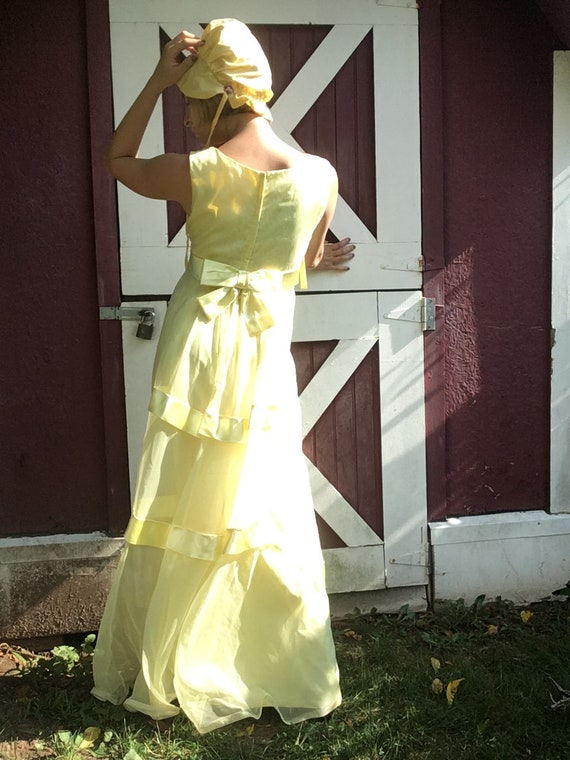 Yellow Gown Circa 1960/ 1970