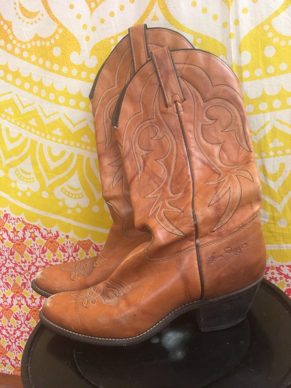 Kenny Rogers Cow Boy Boots - image 1