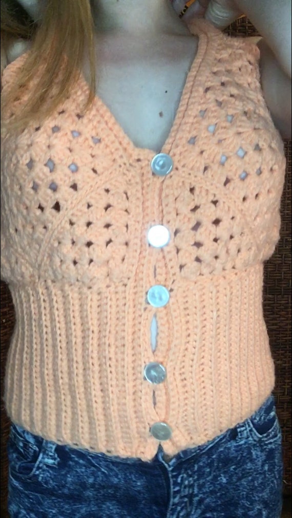 Crochet Top Circa 1970