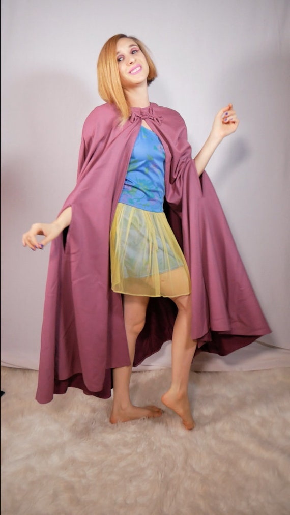 Mauve Cosplay Cape - image 4