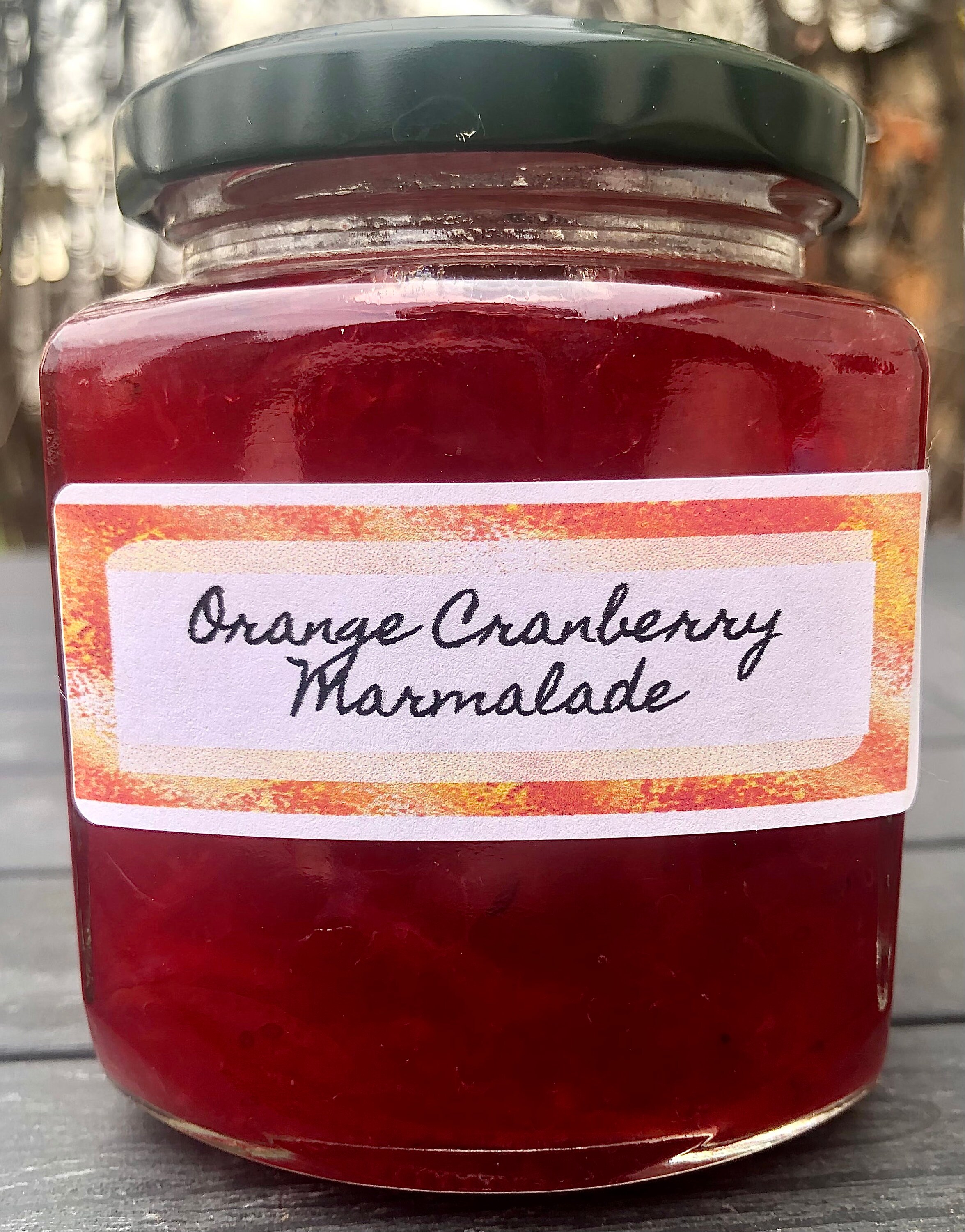 Orange Cranberry Marmalade Etsy