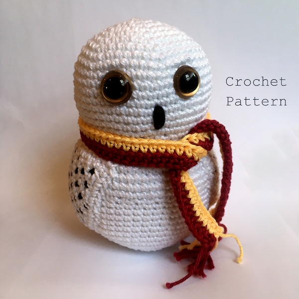 Snowy Owl Amigurumi Pattern - PDF Pattern - Crochet Toys - Amigurumi - Stuffed Toy - Handmade - PDF Download