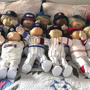 Collezione vintage Cabbage Patch Kids MLB All-Star 1985-1986 (Coleco)