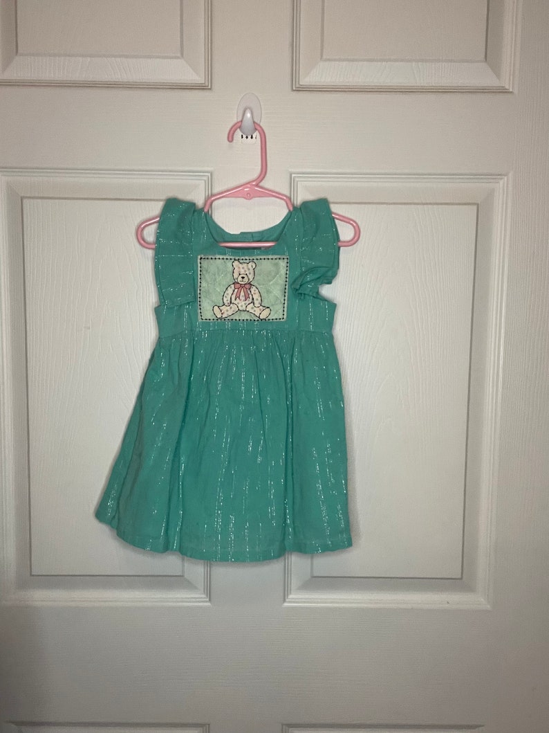 Cat and Jack Teddybear Dress Etsy