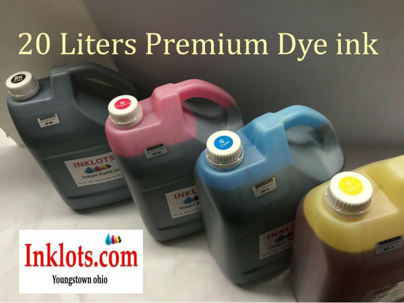 5 liters refill ink for all Epson EcoTank ET4700 2650 2750 Etsy