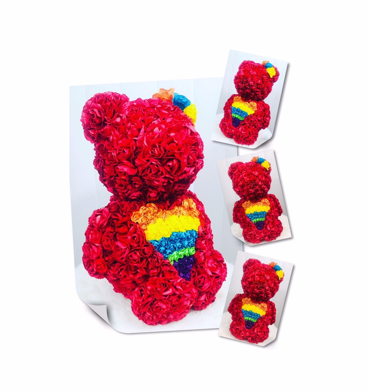 love bear roses