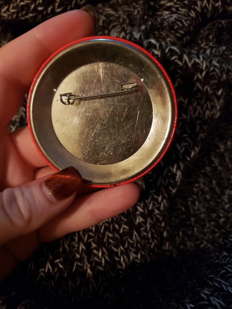 Vintage I Care for Children and families in Hospitals Pin Back