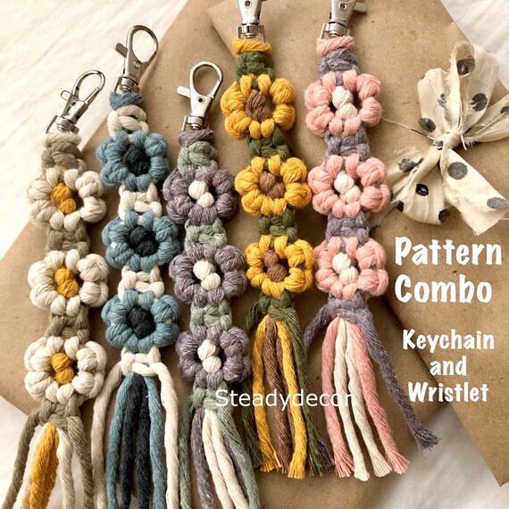 Macrame Keychain Pattern – Tutorial Series