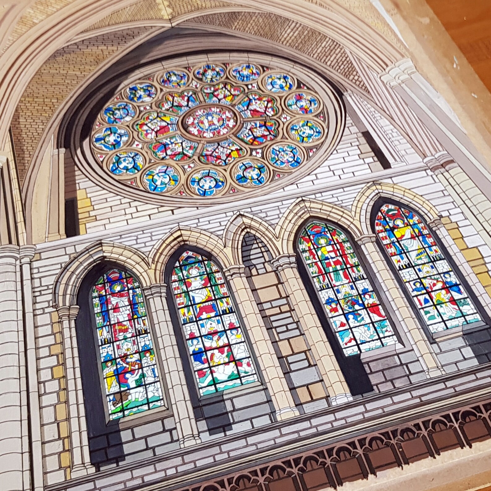 Cathedral Art Truro Cathedral Stained Glass Window Etsy