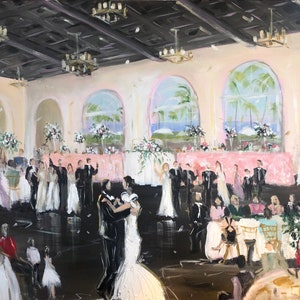 Live Wedding painting by Leanne Larson Downpayment image 2