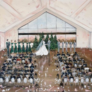 Live Wedding painting by Leanne Larson Downpayment image 10