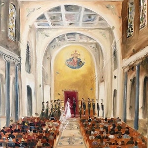 Live Wedding painting by Leanne Larson Downpayment image 5