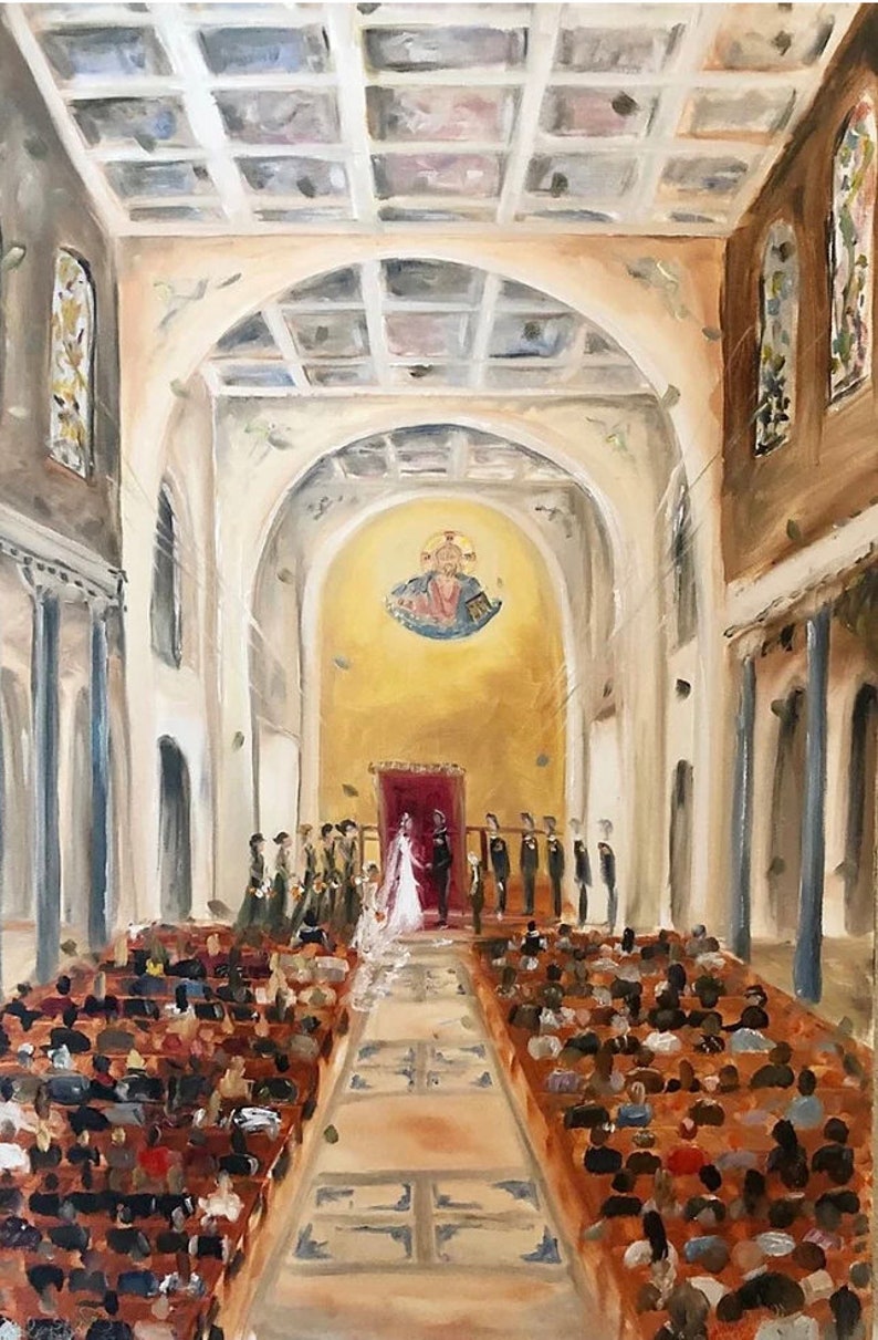 Live Wedding painting by Leanne Larson Downpayment image 5