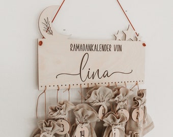 Calendrier du Ramadan - Calendrier du Ramadan Décoration du Ramadan Aïd Moubarak Cadeaux Ramadan kareem