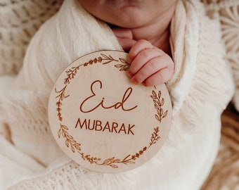 Baby Milestone - EID MUBARAK Shooting Baby bump Newborn shooting my first Ramadan Eid Mubarak props newborn