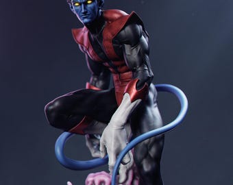 Nightcrawler X-Men Resin Statue: 3D Printed Unassembled Kit