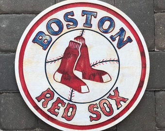 Wedding Gift Boston Wall Sign Fenway Boston MA Sign Closing Gift City and Town Sign Wood Sign Housewarming Gift Fenway Sign