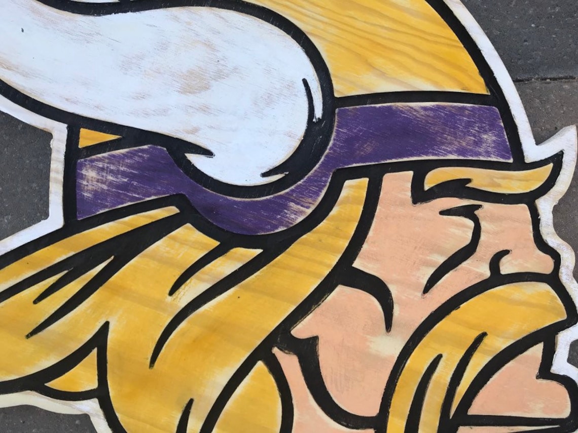 Wincraft Minnesota Vikings Ricamato Nylon Bandiera