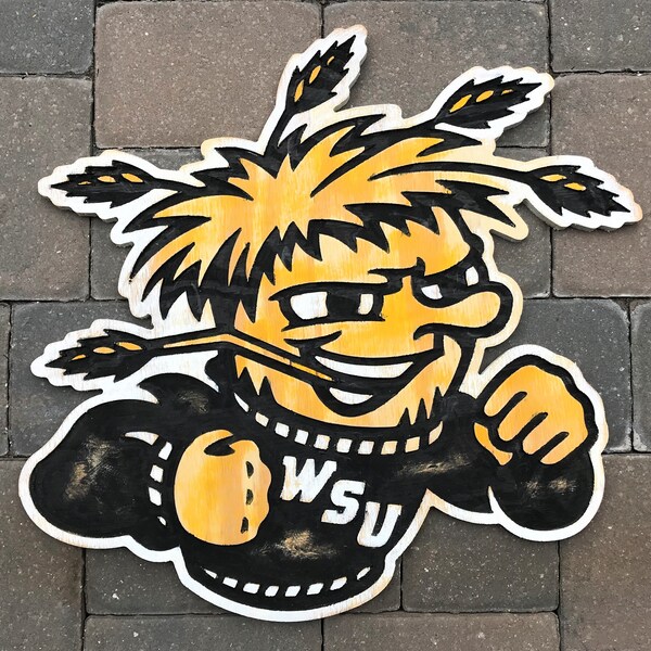 Wichita State University Shockers - Wooden Wall Decoration Sign