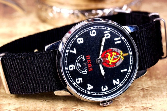 Soviet watch Pobeda, Soviet watches, Military wat… - image 6