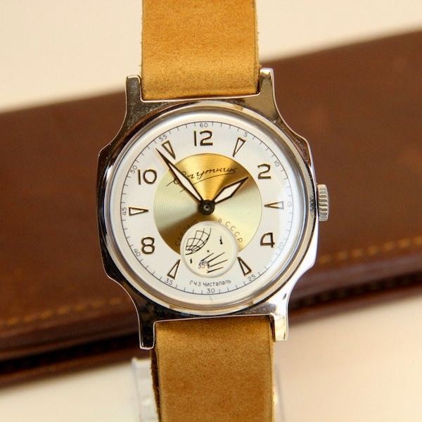 Soviet Watch POBEDA Sputnik Men's Mechanical Watch USSR Beautiful watch