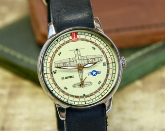 Montre Mécanique Homme Pobeda U.S.A Air Force