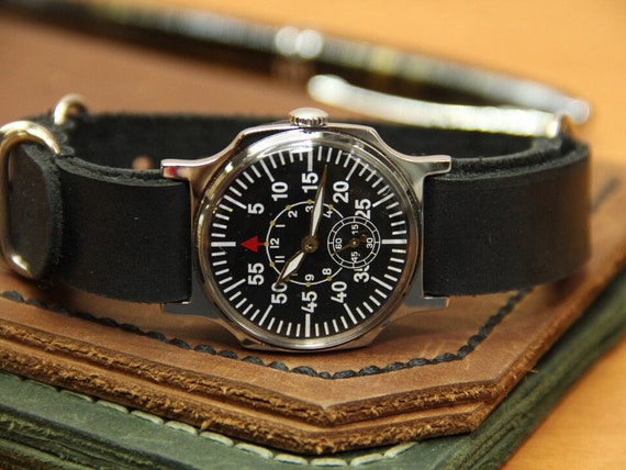 Wrist watch Pobeda LACO Military Vintage watch Me… - image 5