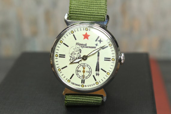 Soviet watch POBEDA Yuri Gagarin Man's watch - image 7