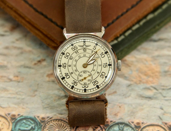 Soviet watch Pobeda Death to spies Soviet Rare wa… - image 8