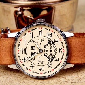 Men's Mechanical watch Pobeda China friendship ZIM watch Chinese Dial image 7