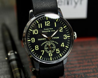 Sturmanskie Mens Mechanical Watch STORM 333 Taj Bek Vintage Mens watch POBEDA watch Nice watch, Military watch